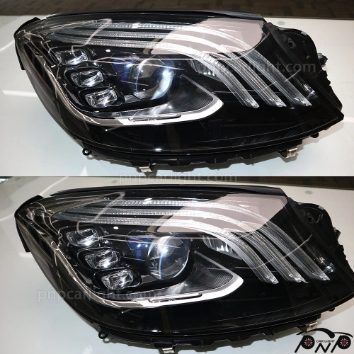 Multibeam LED Headlights for Mercedes Benz Maybach S Class W222
